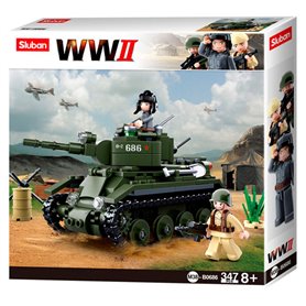 Sluban WWII - BT-7 Allied Cavalry Tank Sluban WWII - BT-7 Allied Cavalry Tank