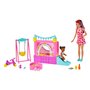Barbie Skipper Babysitters Inc.  Coffret Skipper Baby-Sitter Château Gonflable