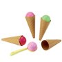 Ecoiffier - Sachet 4 cornets de glace