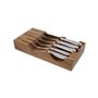 JEAN DUBOST STORAGE 5 COUTEAUX CUISINE + PLANCHE RANGEMENT JEAN DUBOST - BS288520X00232