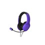 PDP Nebula Ultra Violet AIRLITE Casque Avec fil Arceau Jouer Noir