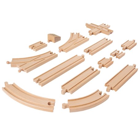 Eichhorn Train Tracks Tracks Playset Large