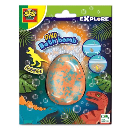 SES Creative Bombe de bain dinosaure surprise