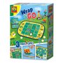 SES Creative Wrap&Go jeux de voyage - Puissance quatre - Pipopipette - Le petit crocodile