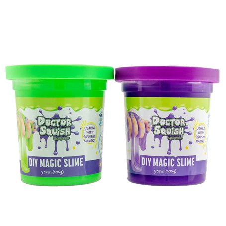 Boti - Doctor Squish Slime Value Pack - Green and Purple
