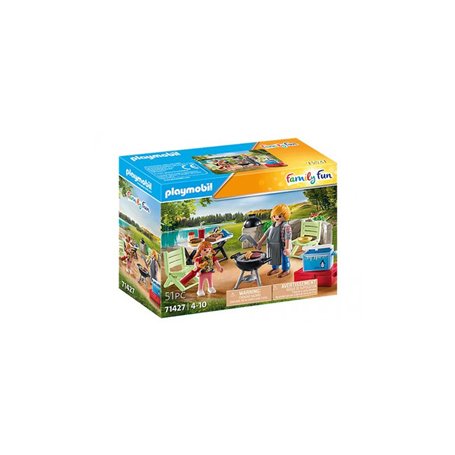 Playmobil Family Fun 71427 Barbecue avec papa et enfant