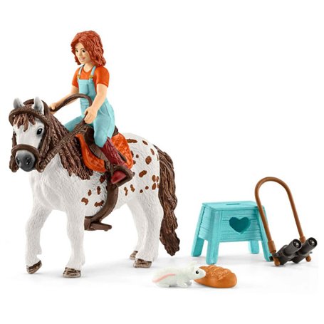 schleich HORSE CLUB Mia & Spotty