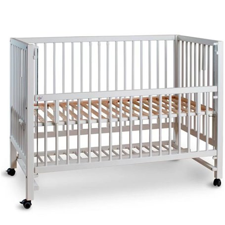 Lit d'appoint XXL HAJO hêtre Blanc120x60 cm