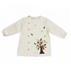 tablier - coton -  renard