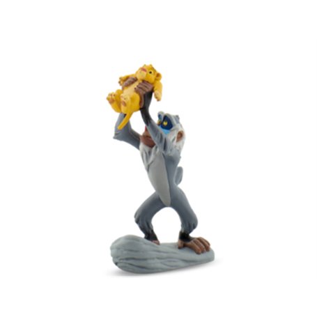 Figurine Rafiki et bebe Simba