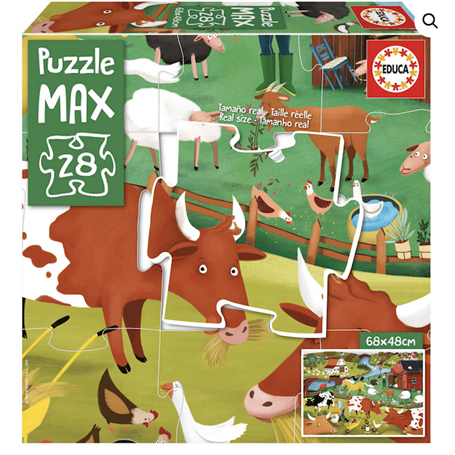 28 pieces La Ferme Puzzle Max