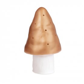 Lampe champignon cuivre petit modele