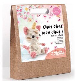 Kit Crochet theme Chat Licorne