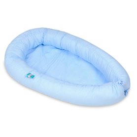 Cocon gigoteuse bleu à carreaux