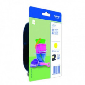 Cartouche d'encre originale Brother LC221YBP Jaune 21,99 €