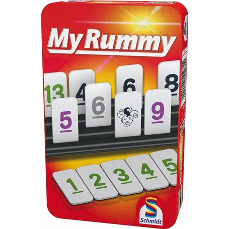 My Rummy format voyage en boite metal