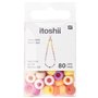 Itoshii pack 80 perles ponii fruit mix