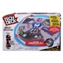 Tech Deck FINGER SKATE - - RAMPE MOTORISEE SHREDLINE 360° - Rampe Motorisée Rotative - 50 Cm De Diamètre - Avec Autocollants Et