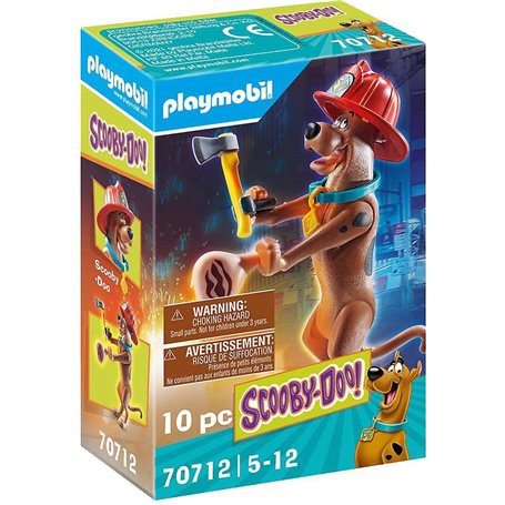 70712 Playmobil Scooby-doo le pompier