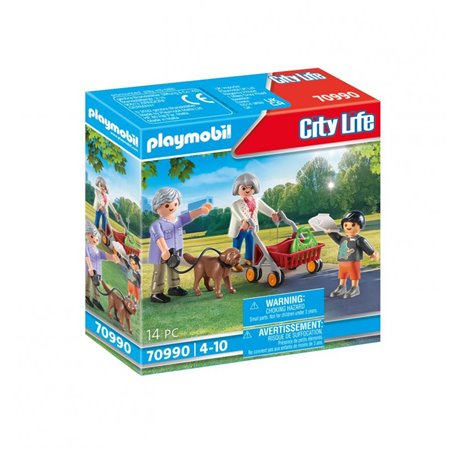 70990 Playmobil City Life Grands-parents petit-fils
