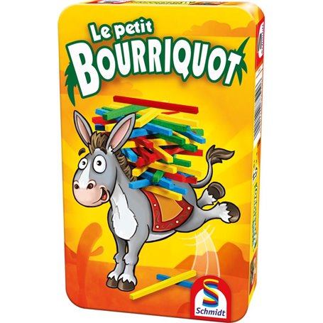 Le petit bourriquot - Jeu format voyage boite en metal