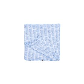 Lange 120 x 120 cm les chats bleu