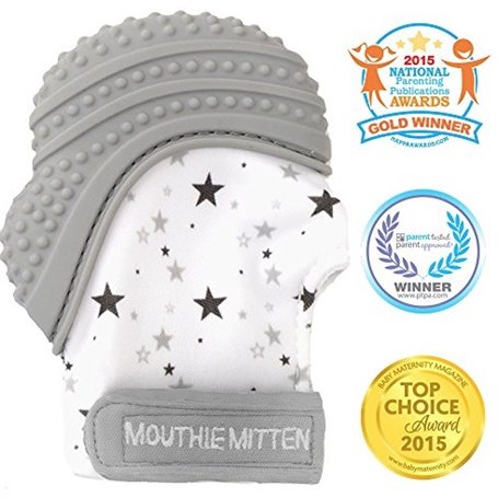 Mitaine de dentition grise
