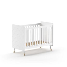 Billy Lit Bebe 60x120 Cm Satin Blanc