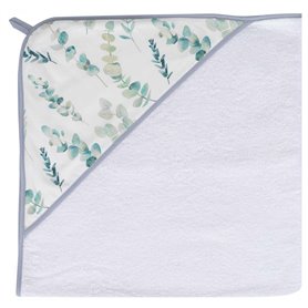 Grande cape de bain en coton et bambou eucalyptus