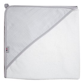 Cape de bain - Jeanne - gris