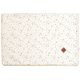 Couverture legere en minky ecru - Sidonia