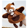 Marionnette a main Panda roux - Unicef - 25 cm