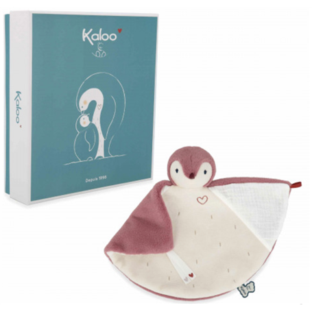 Doudou manchot - rose - Kaloo