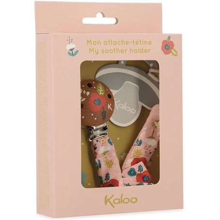 attache tetine coquelicot