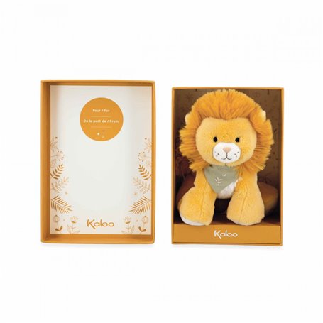 Nougat le lion doudou de 13cm