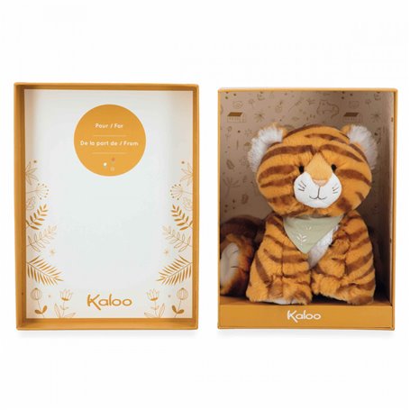 Peluche Tigre Papaye - 17 cm