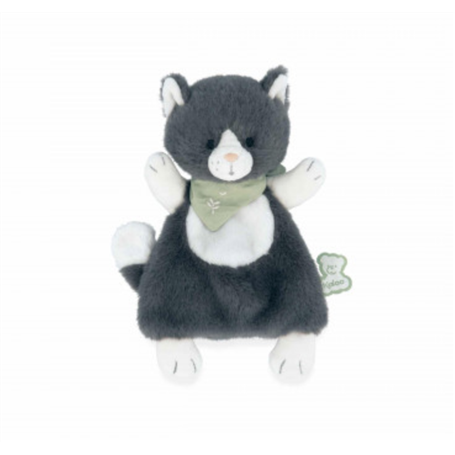 Doudou chat Chamallow - 18cm