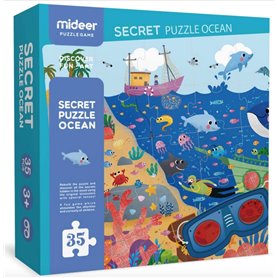 Puzzle detective - Ocean Lunettes 35 pcs