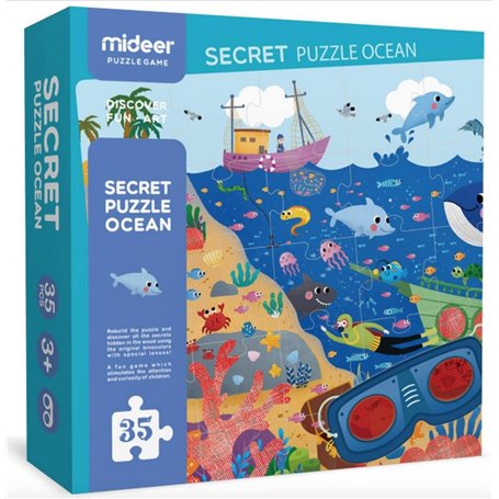 Puzzle detective - Ocean Lunettes 35 pcs
