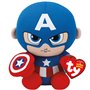 Marvel Beanie Babies Small - Captain America