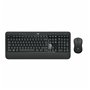 Logitech Advanced MK540 clavier Souris incluse USB QWERTZ Allemand Noir