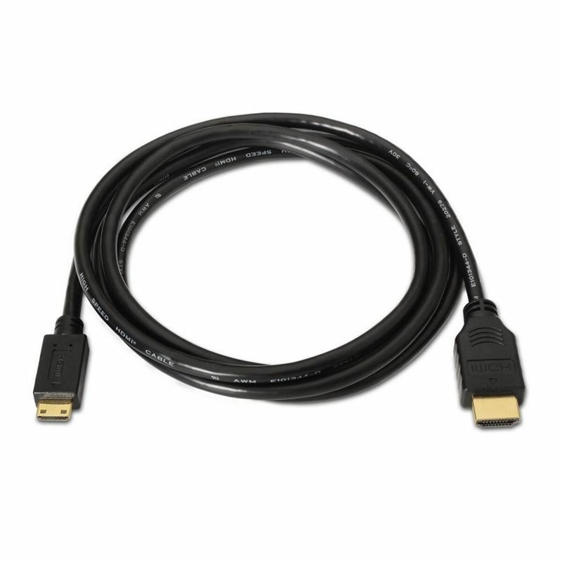 Image secondaire de AISENS A119-0115 câble HDMI 3 m HDMI Type A (Standard) HDMI Type C (Mini) Noir