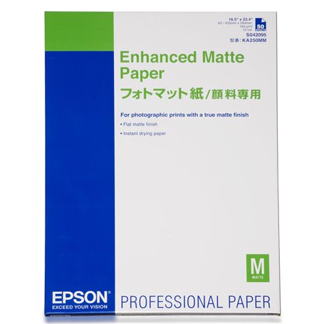 Epson Pap Mat Supérieur 189g 50f. A2 (0