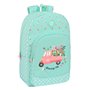 Cartable Glow Lab Pepa Vert (30 x 46 x 14 cm)