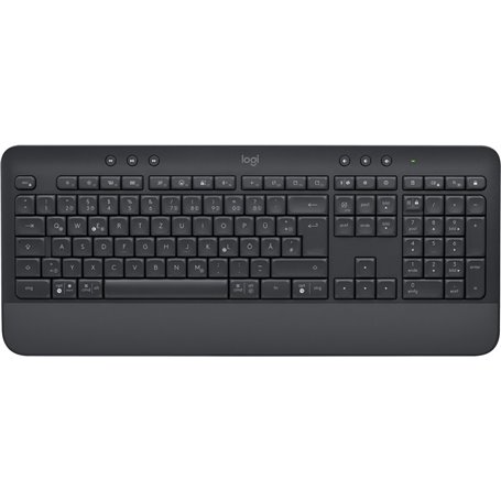 Logitech Signature K650 clavier Bureau Bluetooth QWERTZ Allemand Graphite