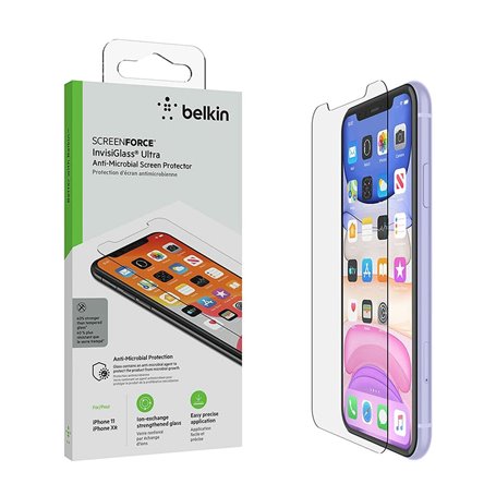 Belkin SCREENFORCE InvisiGlass Ultra Protection d'écran transparent Apple 1 pièce(s)