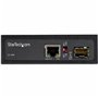 StarTech.com Convertisseur Fibre RJ45 PoE+ Industriel 60W - SFP vers RJ45 - Gigabit Fibre Optique Mono Mode/Multi Mode v