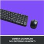 Logitech Wireless Combo MK220 clavier Souris incluse RF sans fil QWERTY Italien Noir