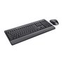 Trust Trezo clavier Souris incluse RF sans fil QWERTY Anglais américain Noir
