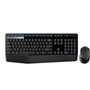 Logitech Wireless Combo MK345 clavier Souris incluse Universel USB QWERTY US International Noir